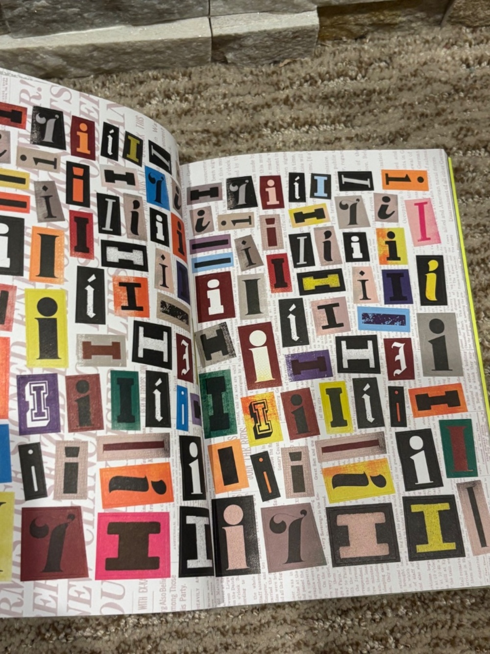 The Ransom Note Sticker Book (Over 2000 Alphabet Stickers) - Picture 6 of 8